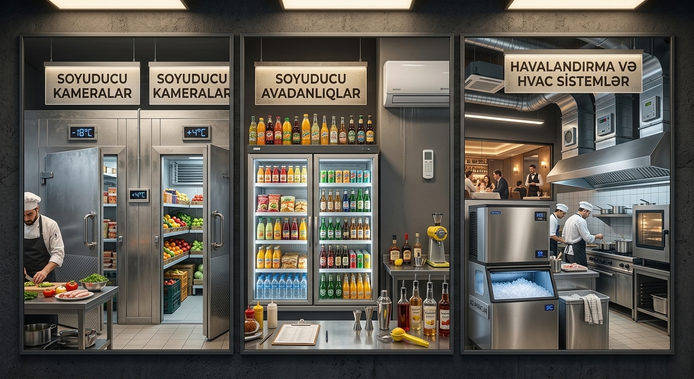 Restoranlar üçün Peşəkar Texniki servis Xidməti